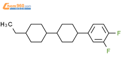 4-乙基双环己基-3,4-二氟苯结构式图片|118164-50-4结构式图片