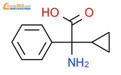 2-氨基-2-环丙基-2-苯乙酸结构式图片|118317-40-1结构式图片