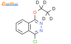 1-氯-4-(乙氧基-d5)-酞嗪结构式图片|1185306-66-4结构式图片