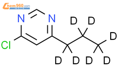 4-氯-6-(n-丙基-d7)-嘧啶