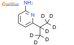 2-氨基-6-(异丙基-d7)吡啶结构式图片|1185313-64-7结构式图片