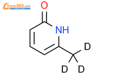 2-羟基-6-(甲基-d3)吡啶结构式图片|1185313-75-0结构式图片