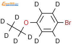 4-乙氧基溴苯-d9结构式图片|1185314-61-7结构式图片