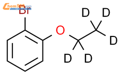 2-(乙氧基-d5)溴苯结构式图片|1185316-44-2结构式图片