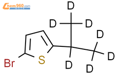 2-溴-5-(异丙基-d7)噻吩结构式图片|1185320-16-4结构式图片