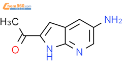 1-(5-氨基-1H-吡咯并[2,3-B]吡啶-2-基)-乙酮结构式图片|1186502-34-0结构式图片