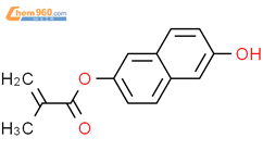 2-甲基-2-丙烯酸6-羟基-2-萘酯结构式图片|1186579-32-7结构式图片