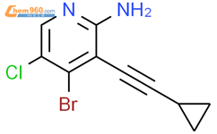 Bromo Chloro Cyclopropylethynyl Pyridinamine