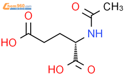 N-乙酰-L-谷氨酸结构式图片|1188-37-0结构式图片