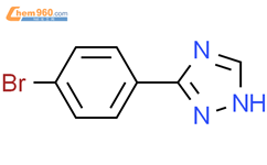 5-(4-溴苯基)-1H-1,2,4-三唑结构式图片|118863-62-0结构式图片