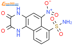 2,3-二氧代-6-硝基-7-硫酰胺基苯并(f)喹喔啉