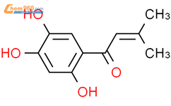 (9ci)-3-甲基-1-(2,4,5-三羟基苯基)-2-丁烯-1-酮