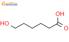 6-羟基己酸结构式图片|1191-25-9结构式图片