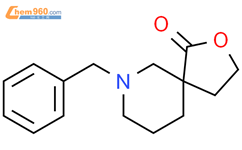 7-苄基-2-噁-7-氮杂螺[4.5]-1-癸酮结构式图片|119102-81-7结构式图片