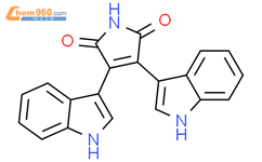 双吲哚马来酰亚胺 IV结构式图片|119139-23-0结构式图片
