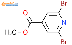 2,6-二溴异烟酸甲酯结构式图片|119308-57-5结构式图片