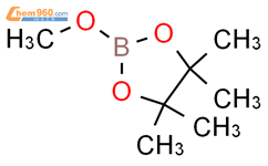2-甲氧基-4,4,5,5-四甲基-1,3,2-二氧硼戊环结构式图片|1195-66-0结构式图片