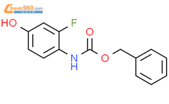Carbamic acid, N-(2-fluoro-4-hydroxyphenyl)-, phenylmethyl ester结构式图片|1195781-24-8结构式图片