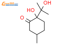 2-羟基-2-(1-羟基-1-甲基乙基)-5-甲基-环己酮