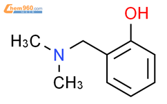 2-羟基-N,N-二甲基苄胺结构式图片|120-65-0结构式图片