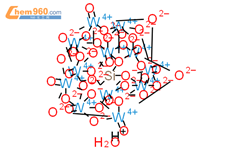 钨硅酸水合物结构式图片|12027-43-9结构式图片