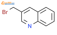 3-溴甲基喹啉结构式图片|120277-70-5结构式图片