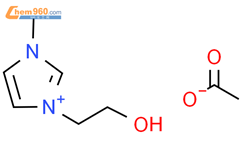 1-羟乙基-3-甲基咪唑醋酸盐结构式图片|1203809-91-9结构式图片