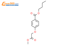 Butyl 4-(2-methoxy-2-oxoethoxy)benzoate结构式图片|1206109-89-8结构式图片