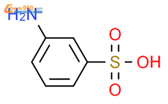3-氨基苯磺酸结构式图片|121-47-1结构式图片