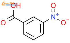 间硝基苯甲酸结构式图片|121-92-6结构式图片