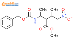 3-甲基-4-硝基-2-[1-[[(苯基甲氧基)羰基]氨基]乙基]丁酸甲酯结构式图片|121006-07-3结构式图片