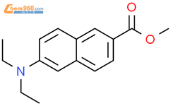 6-(二乙基氨基)-2-萘甲酸甲酯结构式图片|1210226-27-9结构式图片