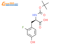 (R)-2-tert-Butoxycarbonylamino-3-(2-fluoro-4-hydroxy-phenyl)-propionic acid结构式图片|1212836-67-3结构式图片