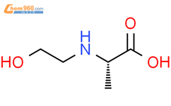(9ci)-n-(2-羟基乙基)-丙氨酸结构式图片|121307-72-0结构式图片