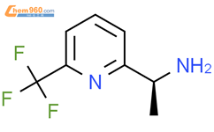 (S)-1-(6-(三氟甲基)吡啶-2-基)乙胺结构式图片|1213212-53-3结构式图片