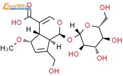 6-甲氧基京尼平苷酸结构式图片|1215178-87-2结构式图片
