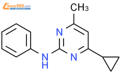 嘧菌环胺结构式图片|121552-61-2结构式图片
