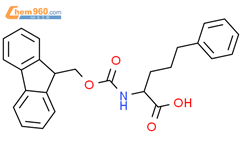Fmoc-d-2-氨基-5-苯基-戊酸结构式图片|1217731-48-0结构式图片