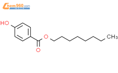 对羟基苯甲酸正辛酯结构式图片|1219-38-1结构式图片