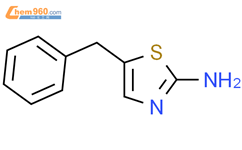 5-苄基-2-氨基噻唑结构式图片|121952-97-4结构式图片