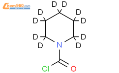 哌啶-d10-羰基氯化物结构式图片|1219803-31-2结构式图片