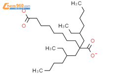 癸二酸二异辛酯结构式图片|122-62-3结构式图片