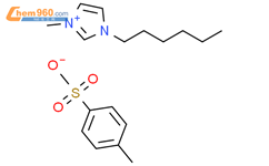 1-己基-3-甲基咪唑对甲苯磺酸盐结构式图片|1220224-71-4结构式图片
