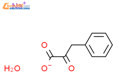 苯基丙酮酸钠单水合物结构式图片|122049-54-1结构式图片