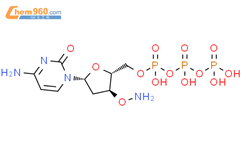 3'-O-氨基-2'-脱氧胞苷5'-三磷酸酯结构式图片|1220515-75-2结构式图片