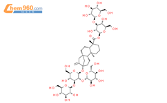 甜菊双糖苷 I结构式图片|1220616-34-1结构式图片