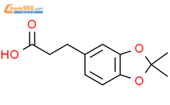2,2-dimethyl-1,3-benzodioxole-5-propanoic acid结构式图片|1220710-28-0结构式图片