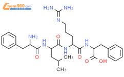 L-Phenylalanine,L-phenylalanyl-L-leucyl-L-arginyl-结构式图片|122075-70-1结构式图片