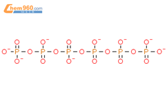 六磷酸盐结构式图片|12218-83-6结构式图片