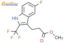 Methyl Fluoro Trifluoromethyl H Indol Yl Propanoate